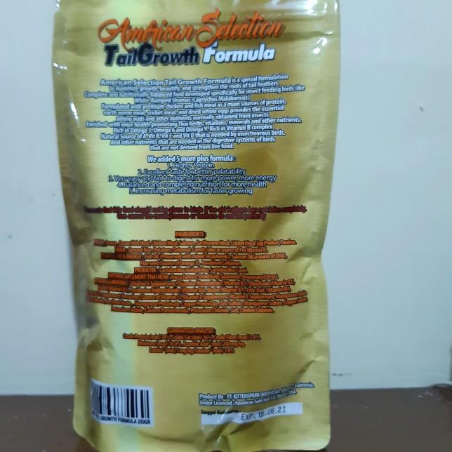 AMS Tail Growth American Selection Formula Pur Murai Dorong Ekor