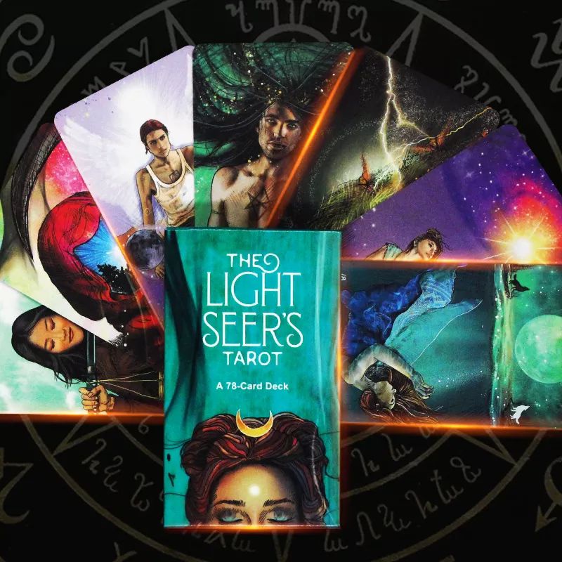 [COD] Kartu Tarot Light Seer's 78 Cards Deck | English Guide Book