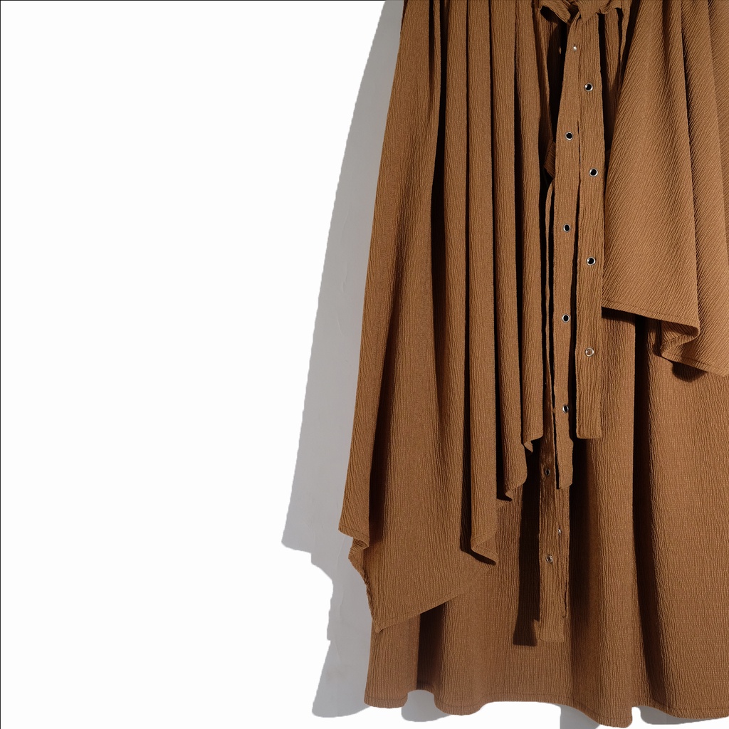 Rashawl Tama Layered Eyelets Skirt