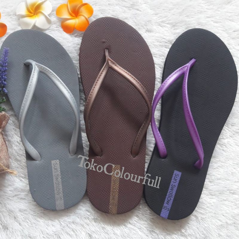 Khusus Grosir isi 6 pasang sandal Sun swallow TOKYO