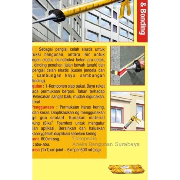 

Sika Hyflex 140 sealant lem sosis sikahyflex 600ml