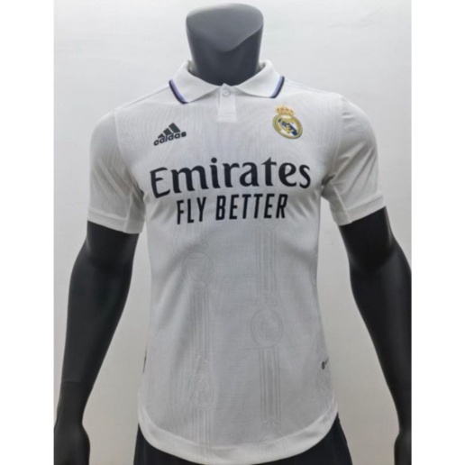 Unik JERSEY BOLA MADRID HOME PLAYER ISSUE 2022 2023 HEATDRY OFFICIAL - XL Berkualitas