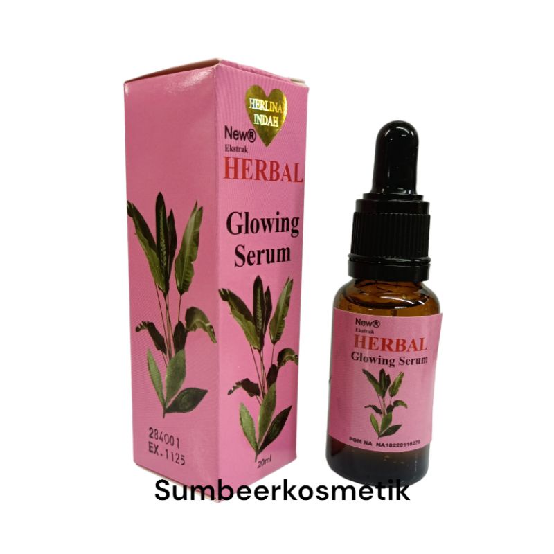 NEW Serum Herbal Plus Glowing by Herlina Indah BPOM