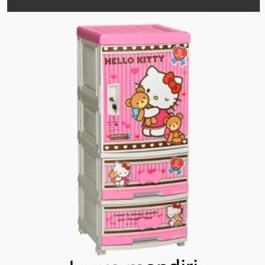 

Lemari plastik laci pintu napolly hello kitty nca 522 ktbf stock ready
