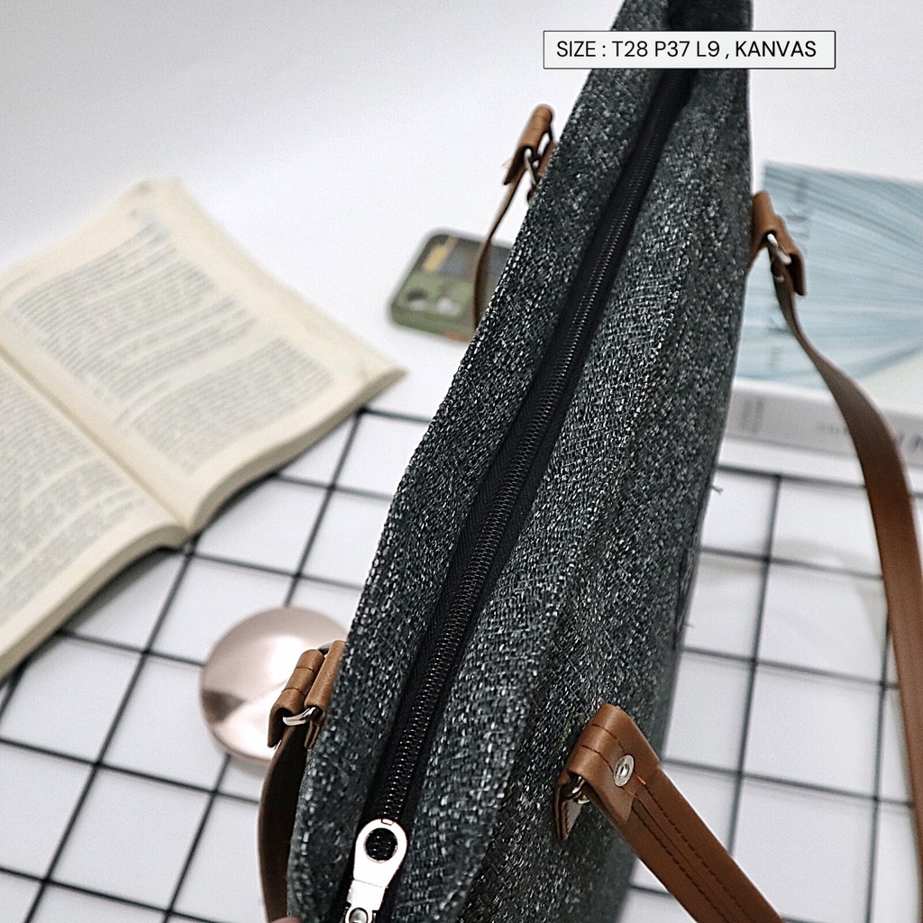 Tas Tote Totebag Kanvas Murah Semarang Motif Daun Simpel Kuliah Kerja Jalan Jalan Bisa COD