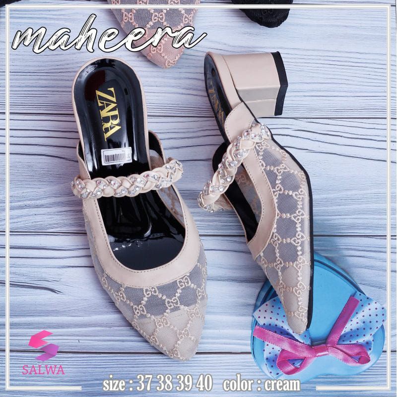 LYTTA HELLS - HELLS WANITA KEPANG PERMATA HAK 5 CM | WEDDING SHOES