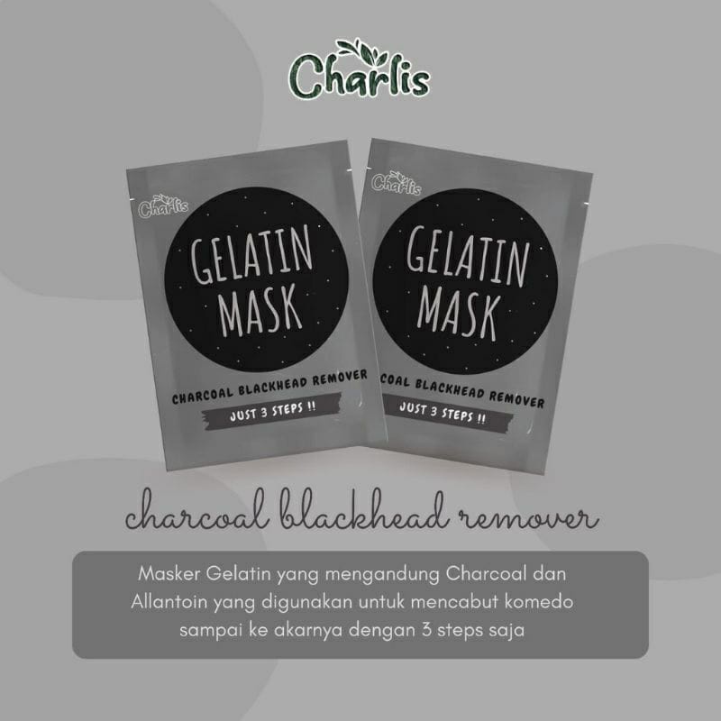 READY CHARLIS MASKER KOMODE GELATIN BPOM 5GR