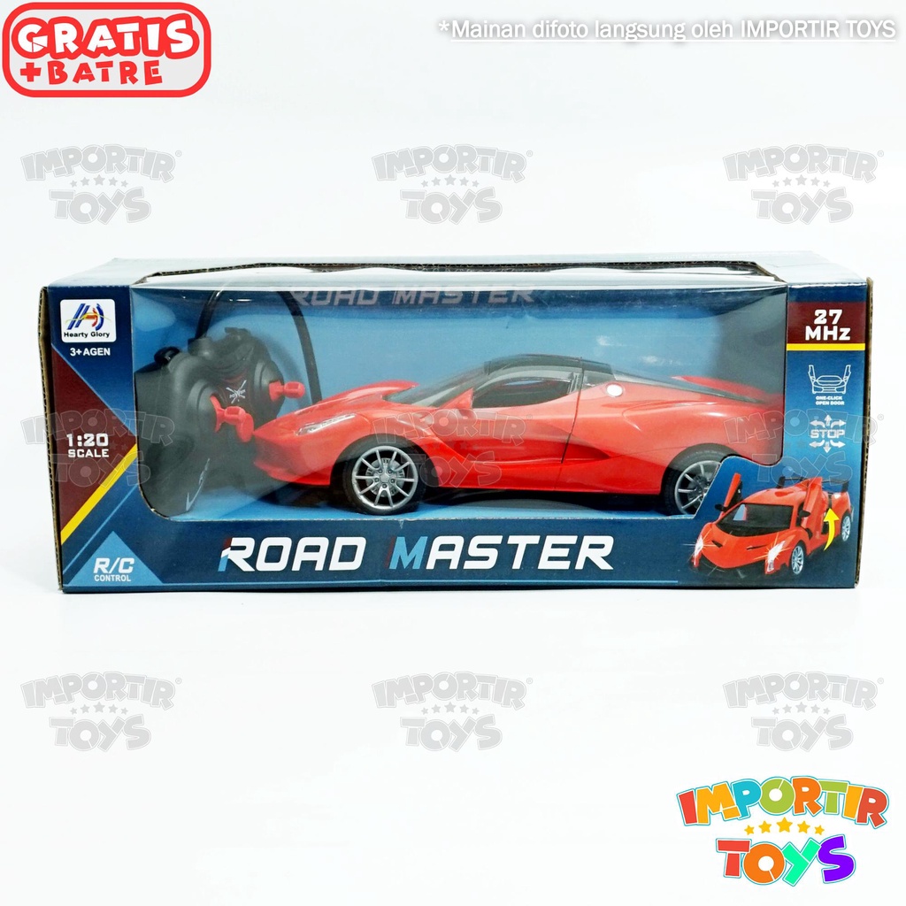 Mobil Sport Remote Control Road Master Bisa Membuka Pintu