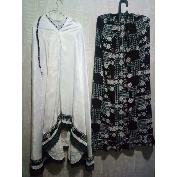 mukena pondok/mukena atas bawah/mukena bagus