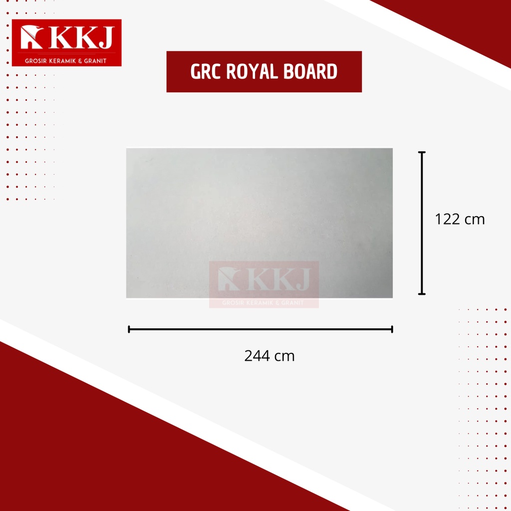 GRC ROYAL BOARD 4MM UKURAN 122X244
