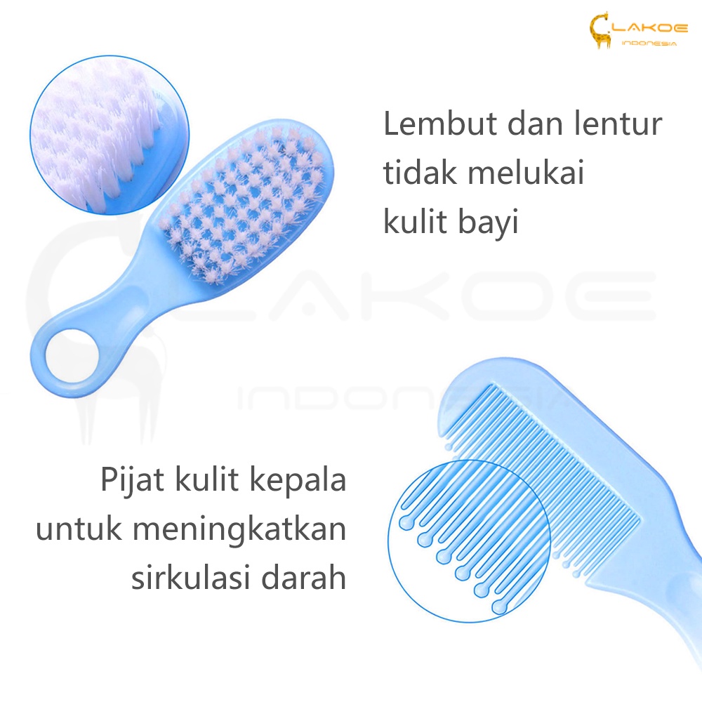 LAKOE baby care kit 10in1 gunting kuku sisir bayi set alat perawatan bayi