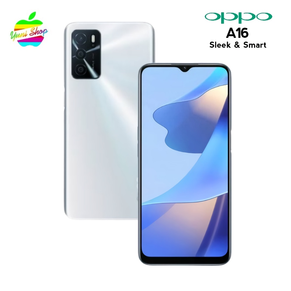 OPPO A16 4/64GB GARANSI 1 TAHUN