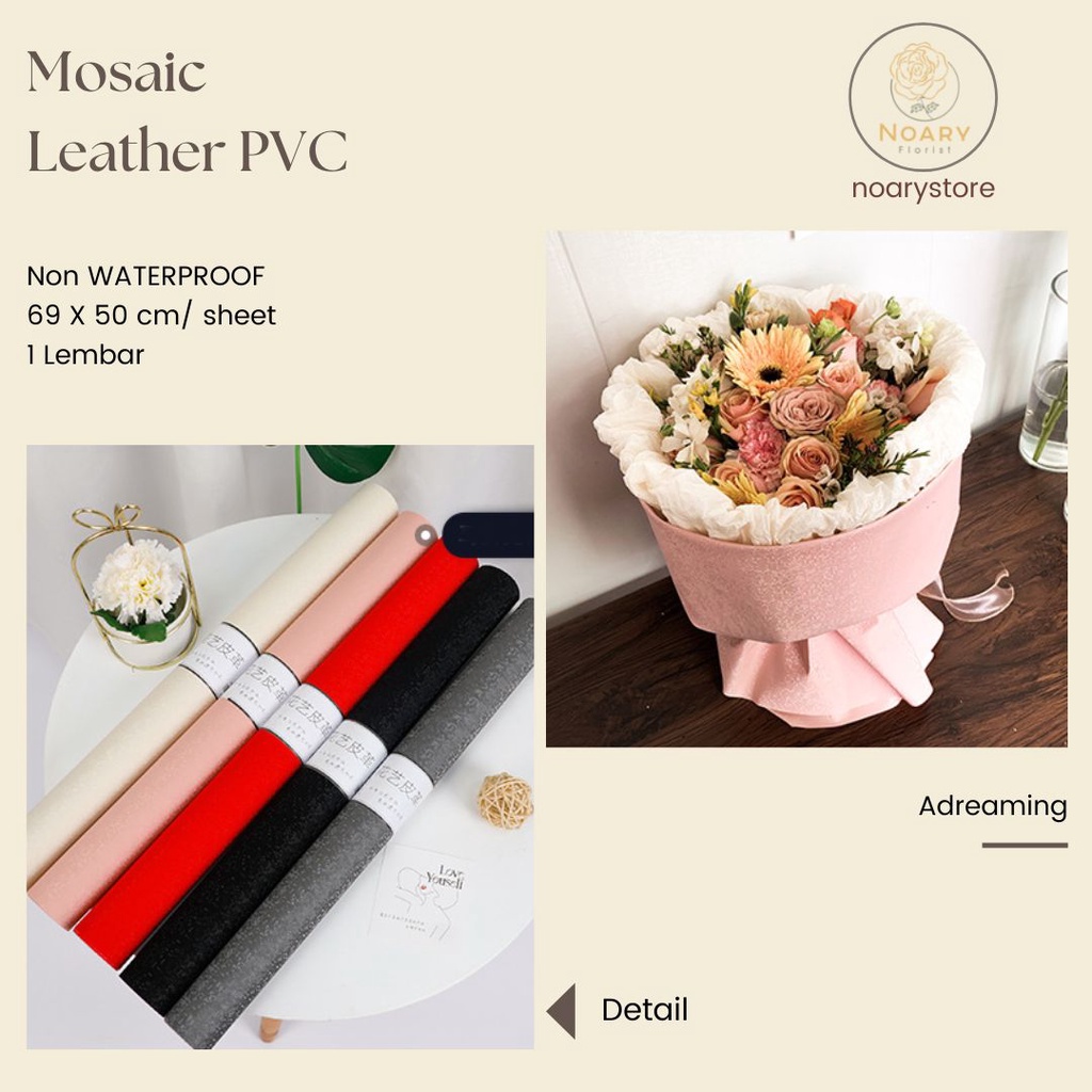 Mosaic Leather PVC