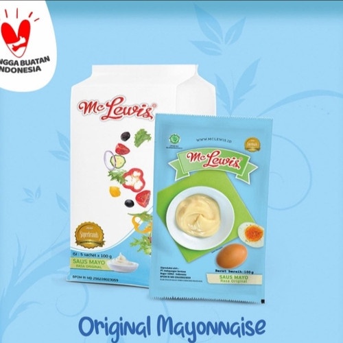

mayonaise original mclewis 100 gr