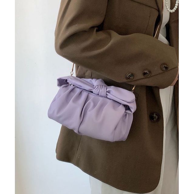 Tas Selempang Kulit Wanita Dompet Hp Cewek Rantai Mini Bag NJ187