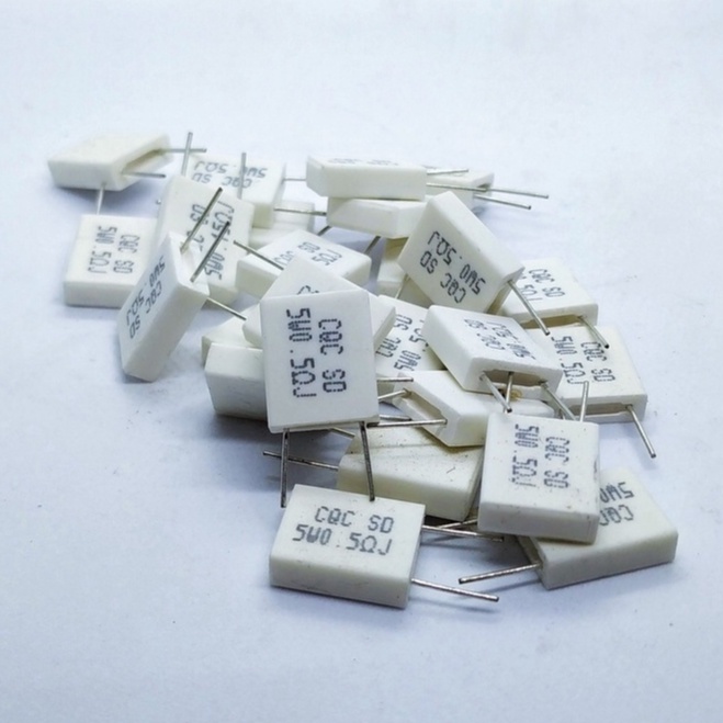 R kapur GEPENG Resistor kapur gepeng