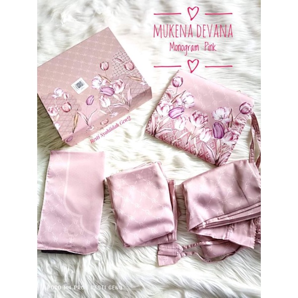 mukena devana monogram