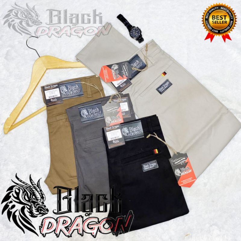 CELANA CHINO  DISTRO BLACK DRAGON CELANA PANJANG PRIA CELANA CHINO PANJANG PRIA