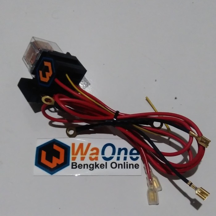 Relay set lampu tembak foglamp