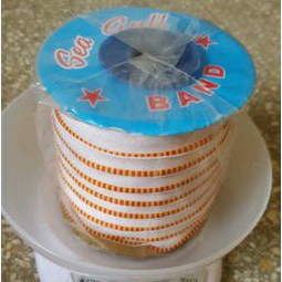 

Pita Tali Roll Capital Head Band 45mx11mm Pembatas Punggung Jilid Buku Yasin Tahlil Hard Cover Sea Gull