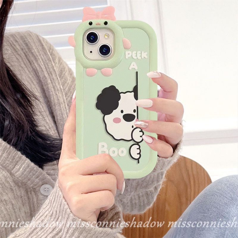 Soft Case Desain Anjing 3D Untuk Samsung A04 A03 A12 A04s A13 A32 A04E A03s A52 A50s A53 A73 A23 A51 A52s A50 A71 A30s A11 A33S A21s A02