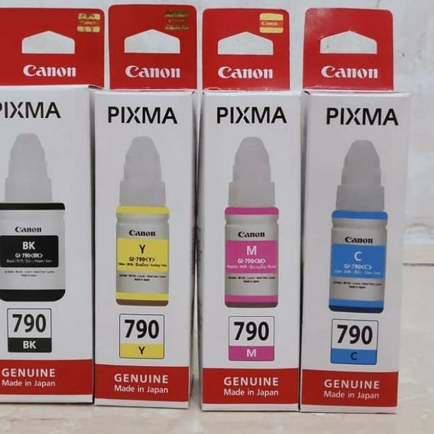 tinta canon GI 790 original g 1010/2010/3010/4010 BLAck - Hitam