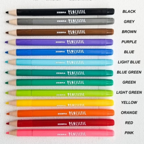 

TERMURAH Zebra Penciltic Fineliner 0,4 mm Bolpoin Warna Ecer / Grosir