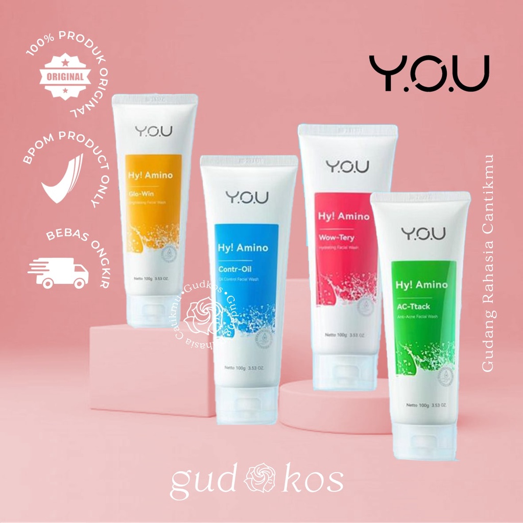 YOU HY! Amino Facial Wash 100ML / All Variant