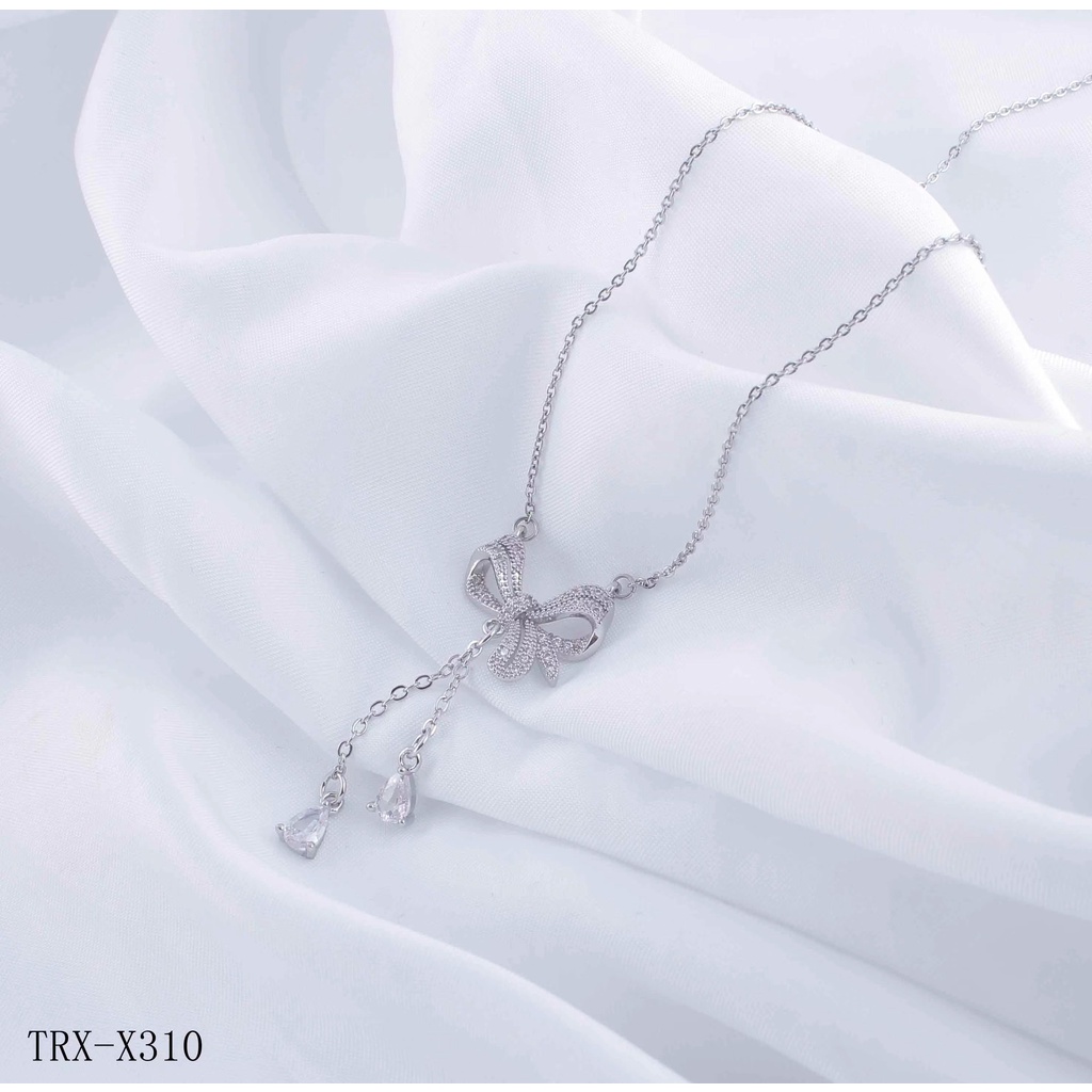 Kalung Titanium Permata Cantik Perhiasan Wanita 310