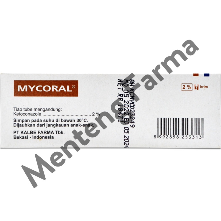 Mycoral Krim 2% - Salep Gatal Jamur