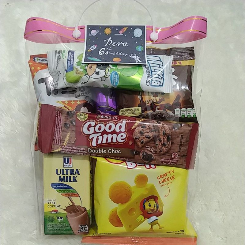 Bingkisan Snack Ulang Tahun Anak// Hampers Ulang Tahun Anak