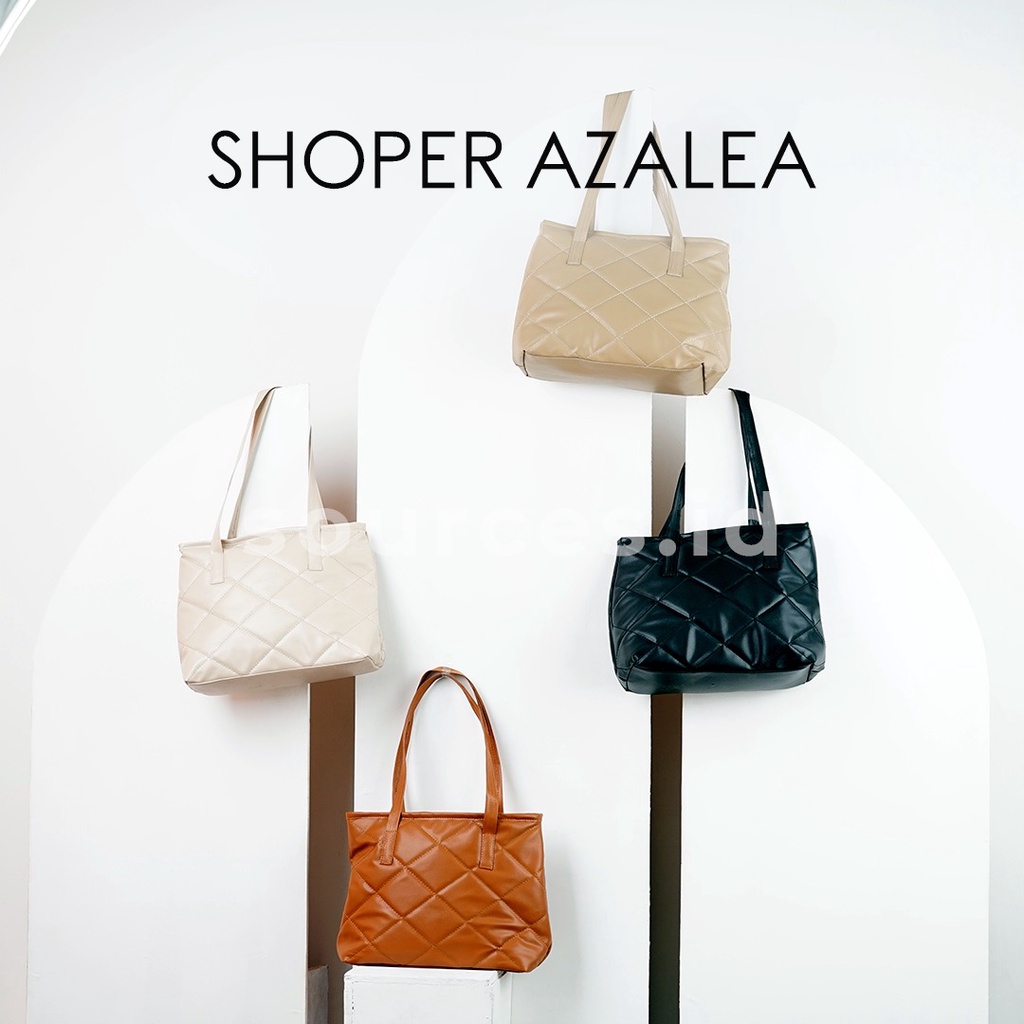 SHOPER AZALEA | Sources.id Original - Totebag Wanita Kekinian