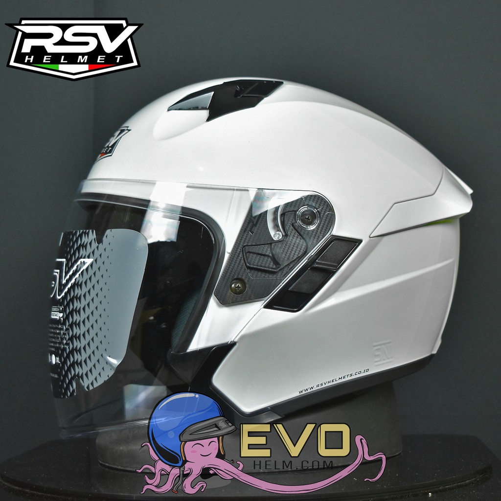 HELM RSV SV300 HALF FACE DOUBLE VISOR ORIGINAL RSV - HELM RSV HALFFACE ONGKIR 2KG