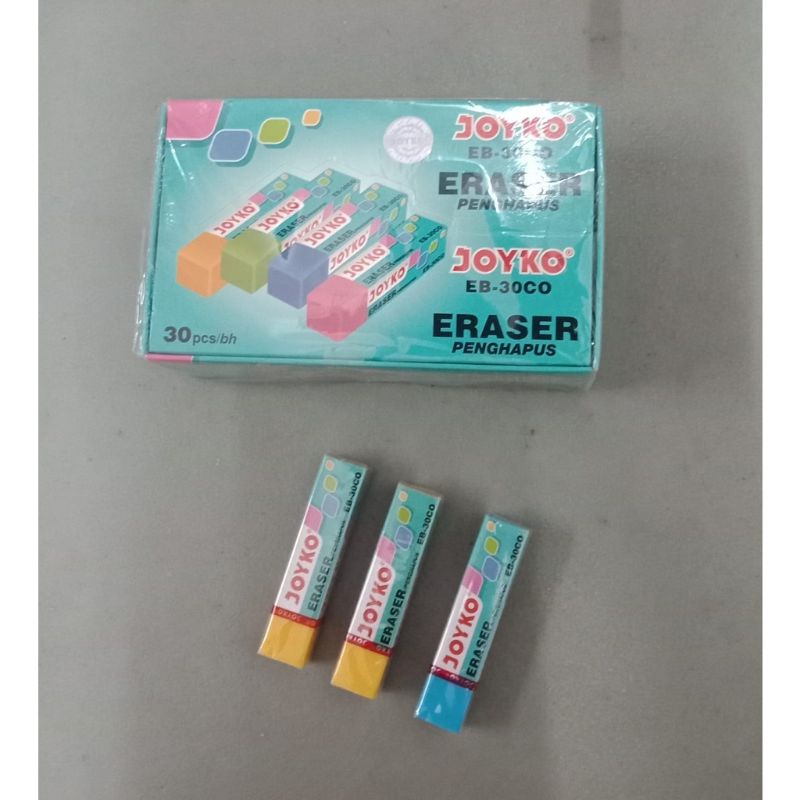 

Eraser / Penghapus Joyko EB-30CO Kemasan 4 pcs