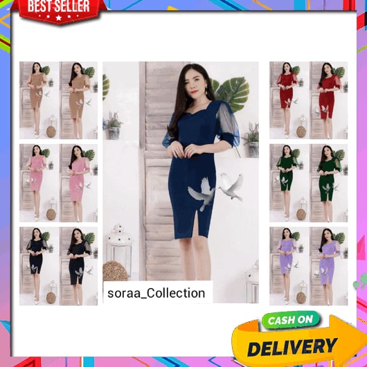 Dress Pendek Terbaru 2022 Kekinian Viral Style Remaja Kondangan Tiktok Dres Cewek Pesta Mewah Mini M