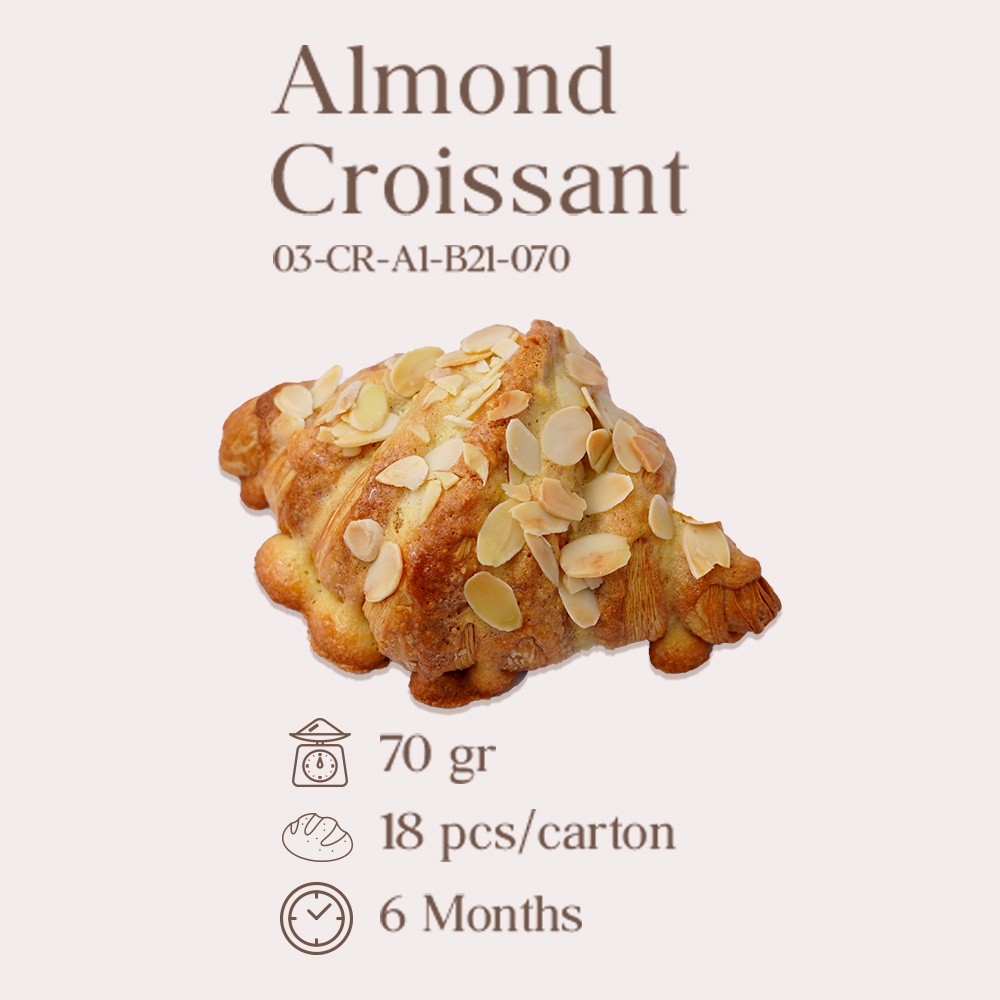 

ALMOND CROISSANT FRESH/READY-TO-EAT (KARTON)