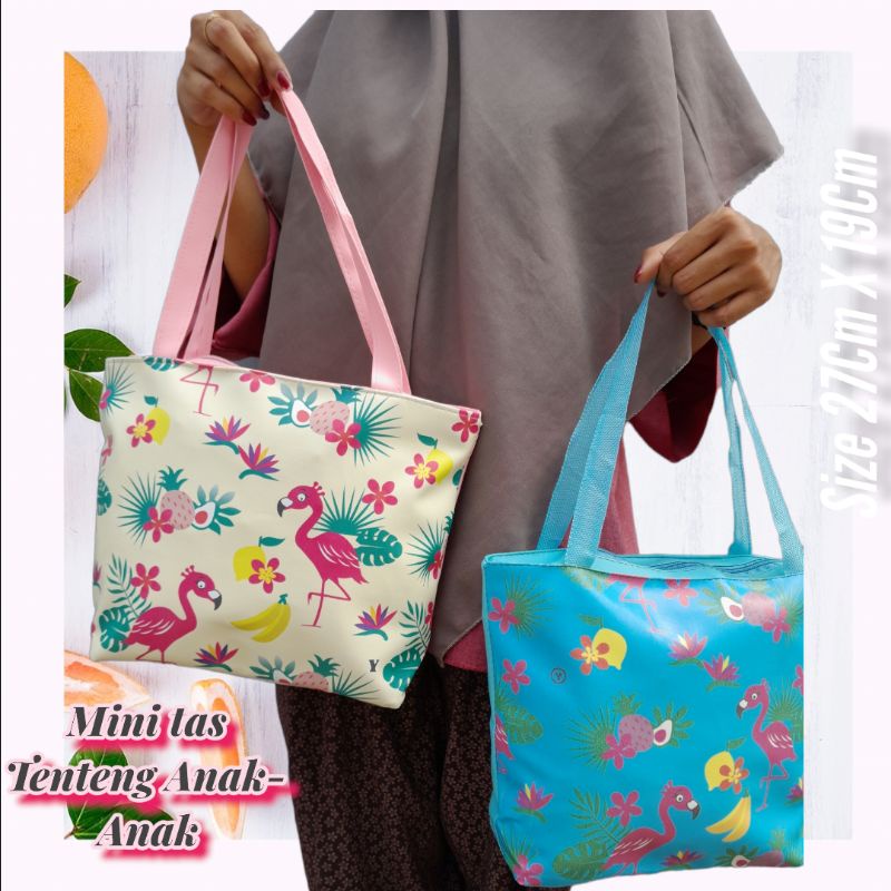 TAS TENTENG ANAK PRINTING/TAS BEKAL /TAS NGAJI /TAS BINGKISAN ULTAH