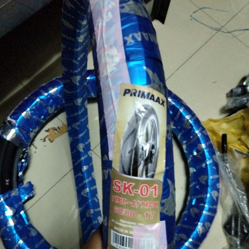 PRIMAX PRIMAAX 60 80 - 17 SK - 01 TUBETYPE ban DONAT Luar motor Racing SK-01 SK01 60/80 Ring17 Produ