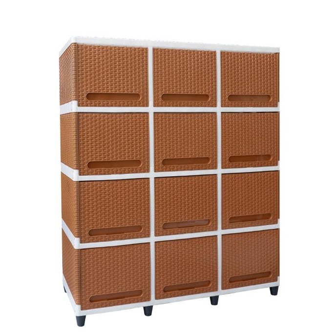 

lemari plastik club flip 4 triple stock ready