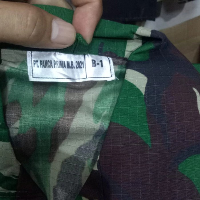 Baju Pdl Loreng Pt Panca Prima Jatah 2021