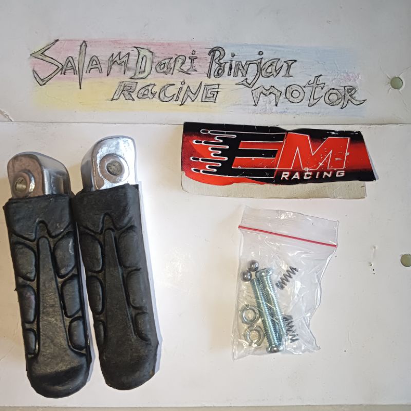 FOOTSTEP FOOT STEP DEPAN CBR CB 150 R/PIJAKAN KAKI DEPAN HONDA CB 150 R CB 150R CBR CB150R CB150 R