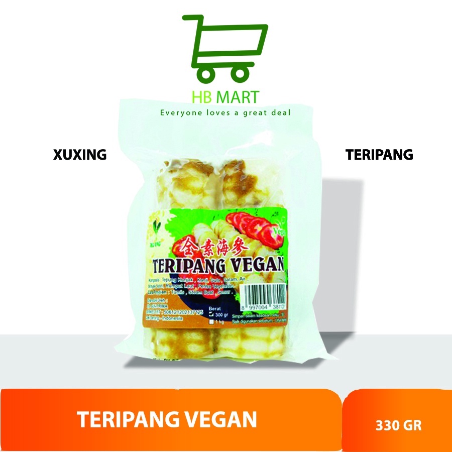 

Xu Xing TERIPANG/HAISOM 330GR VEGETARIAN