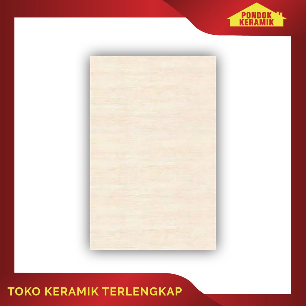 KERAMIK DINDING ACCURA 25X40 CARINA BEIGE