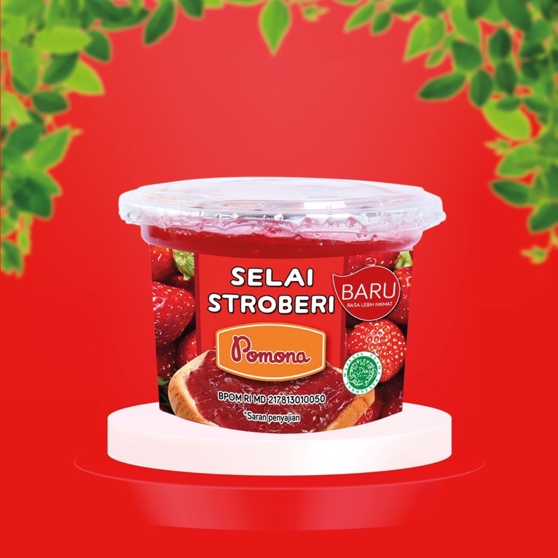 

Pomona Selai Stroberi 140 gram