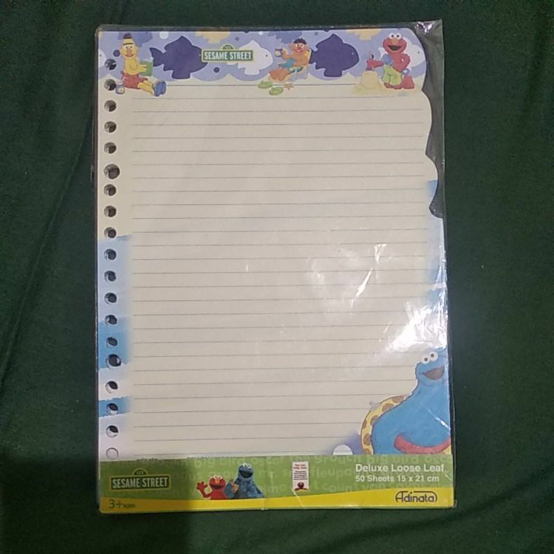 

[MIN. BELI 5 LEMBAR] Isi Binder A5 Adinata Sesame Street