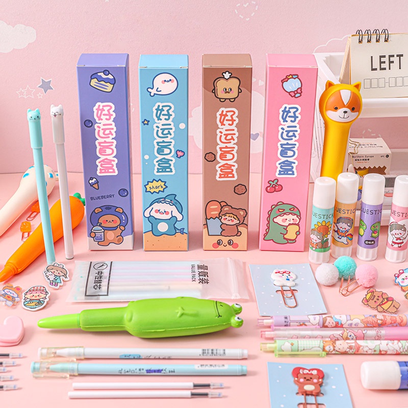 

Paket Alat Tulis Stationery Set Study Anak Motif Lucu TOYSFORHOME