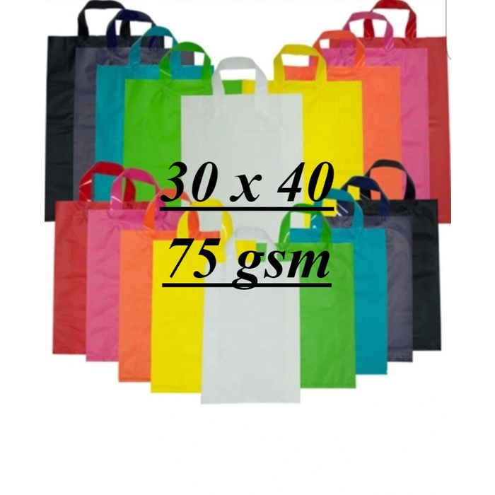 

Tas Spunbond Uk. 30x40 Handle Tali Tebal | Goodie Bagg