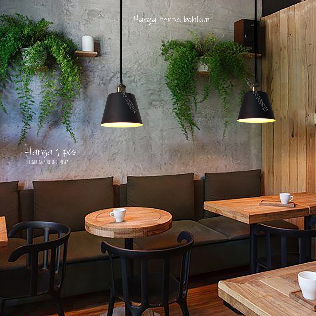 LG860 Lampu gantung hias minimalis warna warni decor cafe lighting