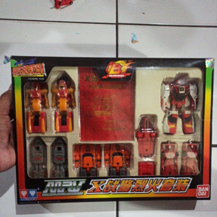 Machine Robo Rescue, Burning