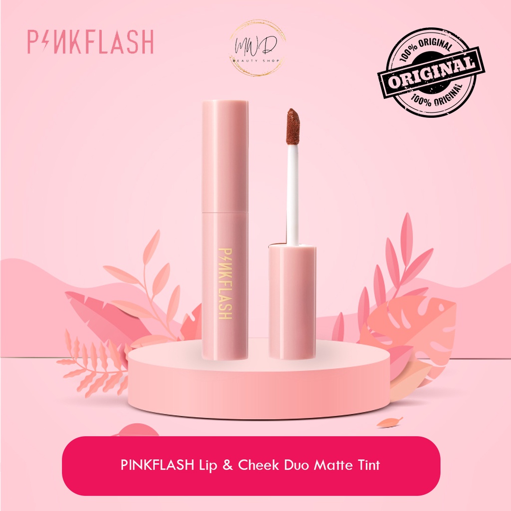 Jual Pinkflash M Lip Cheek Duo Matte Tint Shopee Indonesia